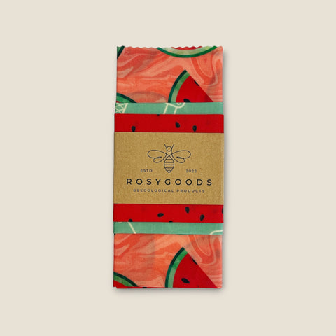 3-Pack Beeswax Wrap Watermeloen