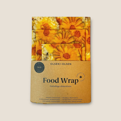 Olsen+Olsen 3-pack Beeswax Wraps