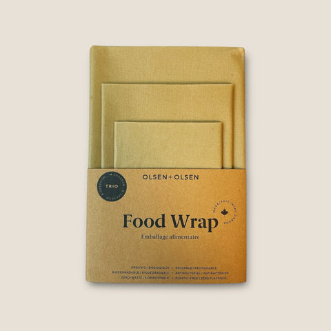 Olsen+Olsen 3-pack Beeswax Wraps