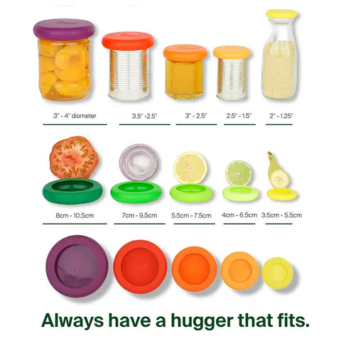Food Huggers Set van 5