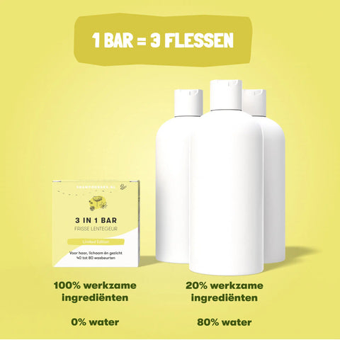 3-in-1 Bar Frisse Lentegeur