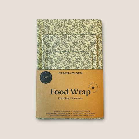 Olsen+Olsen 3-pack Beeswax Wraps