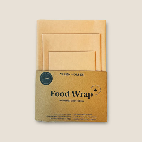 Olsen+Olsen 3-pack Beeswax Wraps