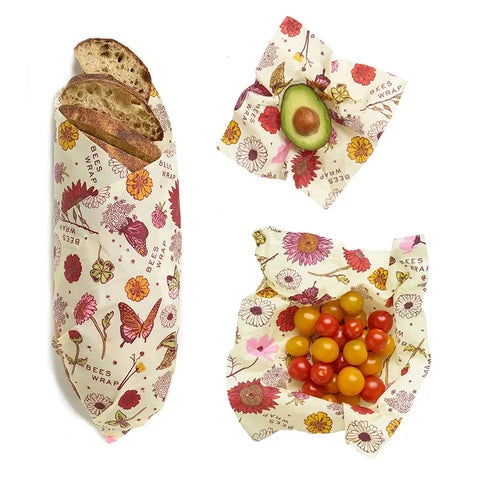 3-Pack Beeswax Wrap VEGAN