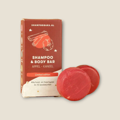 Mini Shampoo & Body Bar Appel - Kaneel